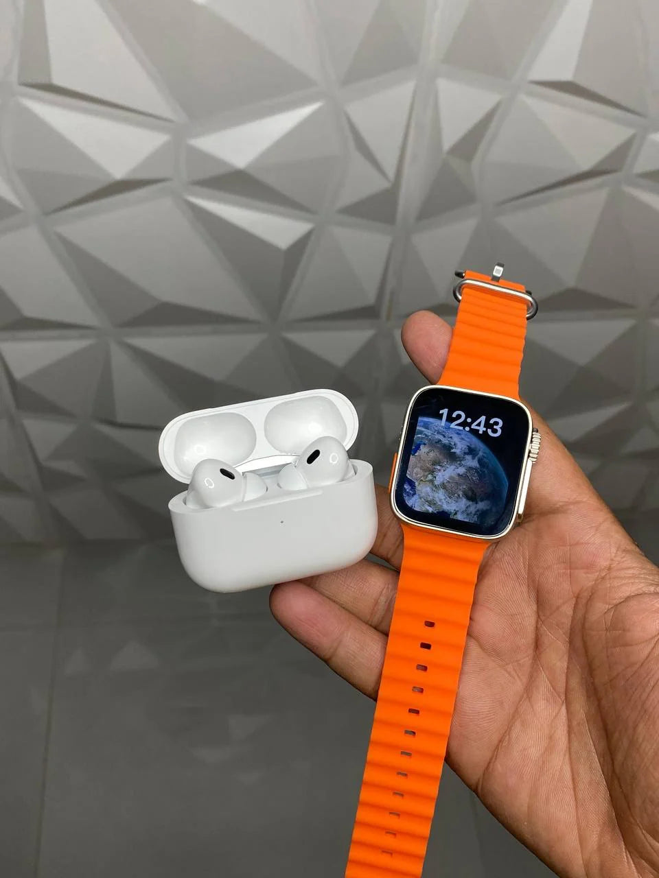 Reloj Smartwatch Ultra + Airpods + Pulso adicional